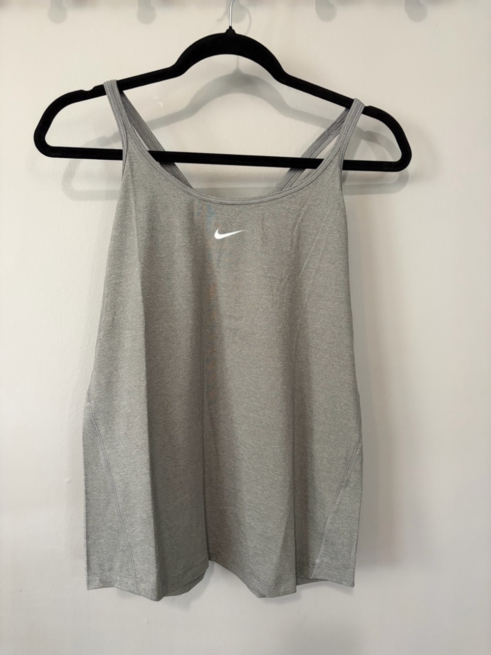 Nike Gray Racerback Dri-FIT Tank